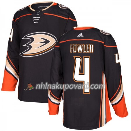 Anaheim Ducks Dresy Cam Fowler 4 Adidas 2017-2018 Černá Authentic - Pánské Anaheim Ducks Dresy Cam Fowler 4 Adidas 2017-2018 Černá Authentic - Pánské